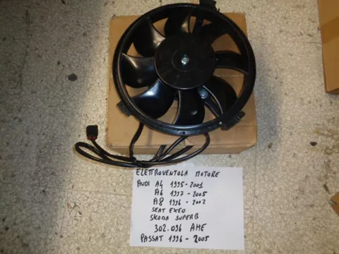 Elettroventola Audi A4 1995-2001, A6 1997-2005, A8 1996-2002, Seat Exeo, Skoda Superb, Volkswagen Passat 1996-2005