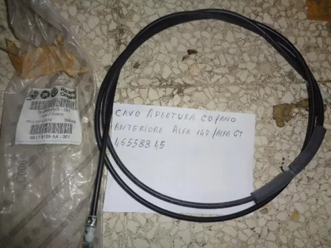 Cavo Apertura Cofano Anteriore Alfa Romeo 147-Gt