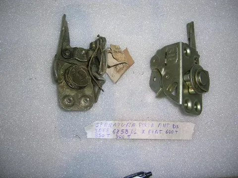 Serratura Porta Anteriore Destra Fiat 600T Fiat 850T 900T