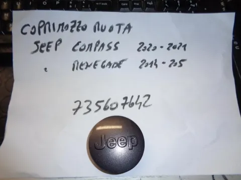 Coprimozzo Ruota Jeep Compass 2020-2021, Renegade 2014-2015
