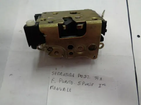 Serratura Porta Posteriore Sinistra Manuale Fiat Punto 1994-1999