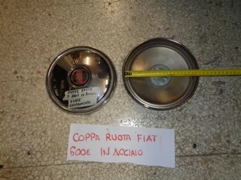 Coppa Ruota Fiat 600E In Acciaio