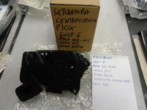 Serratura Centralizzata Posteriore Destra Volkswagen Polo 2009-2014,Golf Mk6 - Skoda Yeti,Rapid