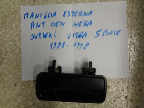 Maniglia Anteriore Destra Nera Suzuki Vitara 5 Porte 1988-1998