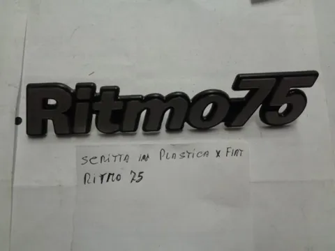 Scritta In Plastica Ritmo 75 Per Fiat Ritmo