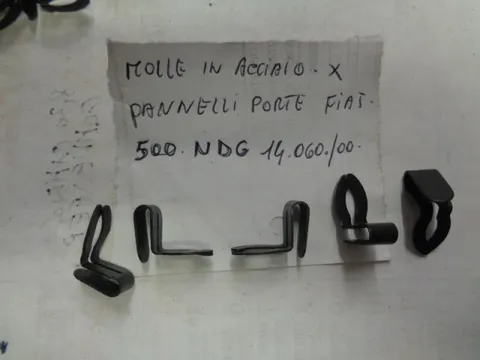 Molle In Acciaio Per Pannelli Porte Fiat 500