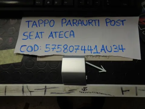 Tappo Paraurti Posteriore Seat Ateca
