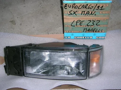 Proiettore Sinistro Manuale Iveco Eurocargo 1991-2003