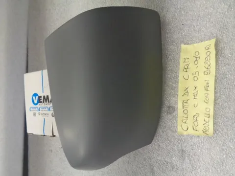 Calotta Specchio Destra Da Verniciare (Modello Con Fanalino) Ford C Max 2003-2010
