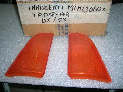 Plastica Fanalino Anteriore Sinistra e Destra Arancio Innocenti Mini 90/120
