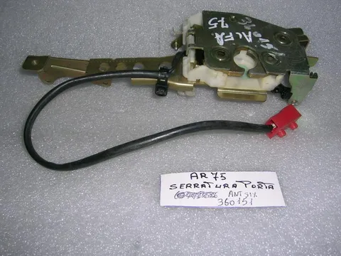 Serratura Porta Anteriore Sinistra Alfa Romeo 75
