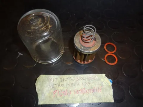 Kit Filtro Bicchiere Vetro Iveco 190 ( Filtro Combustibile )