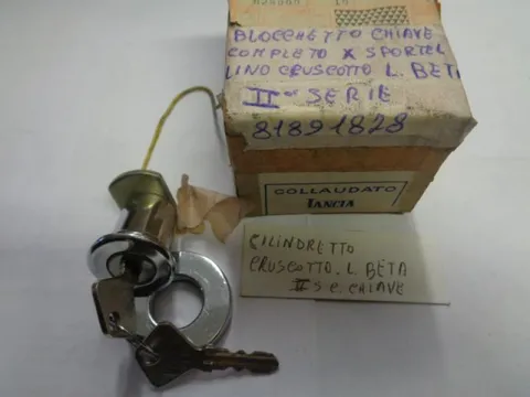 Cilindretto Cruscotto interno Senza Chiave Per Lancia Beta Seconda Serie
