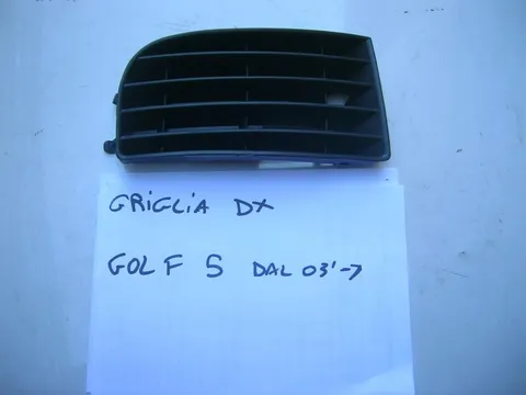 Griglia Paraurti Anteriore Destra Volkswagen Golf 5 Dal 2003 Al 2007