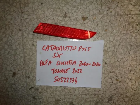 Catadiottro Posteriore Sinistro Alfa Romeo Giulietta 2010-2020, Alfa Romeo Tonale 2022