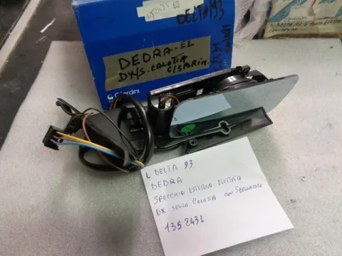Specchio Retrovisore Sinistro Regolazione Elettrica Termico Lancia Delta 1993-1999, Lancia Dedra 1994-1999