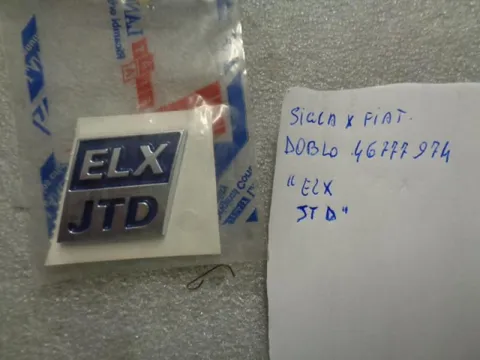 Sigla Posteriore Elx Jtd Fiat Doblò 2000-2004