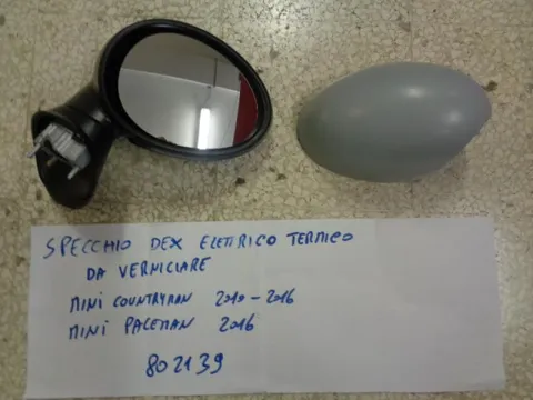 Specchio Retrovisore Elettrico Termico Destro Mini Countryman 2010-2016, Mini Paceman 2016