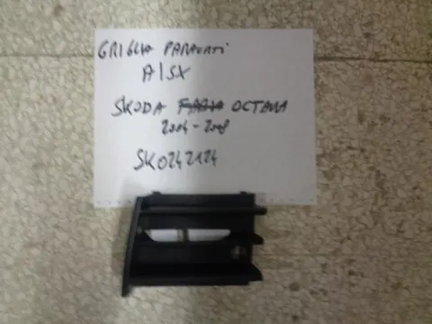 Griglia Paraurti Anteriore Sinistra Skoda Octavia 2004-2008