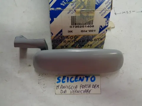 Maniglia Porta Destra Fiat Seicento Da Verniciare