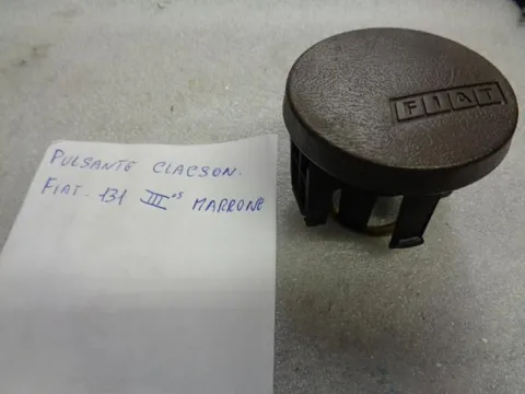 Pulsante Clacson Fiat 131 Terza Serie Marrone