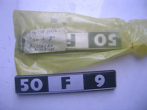 Scritta Laterale  50 F 9 Per Om 50