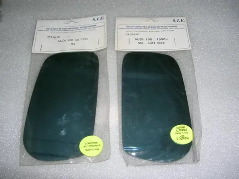 Vetrino Specchio Retrovisore Dx e Sx Audi 100 '92