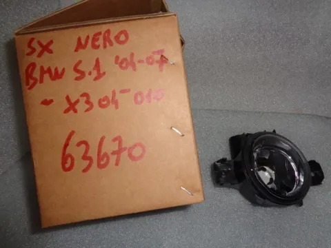 Fendinebbia Sinistro Nero Bmw Serie 1 E87 2004 -2007 / Bmw X3 E83 2004 -2010