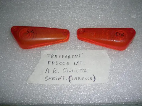Freccie Laterali Trasparenti Alfa Romeo Giulietta Sprint