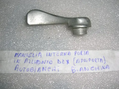 Maniglia Apriporta Interna Destra In Alluminio  Autobianchi Bianchina