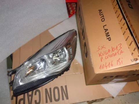 Proiettore Sinistro Ford Kuga  Del 2013 Con Parabola Cromata