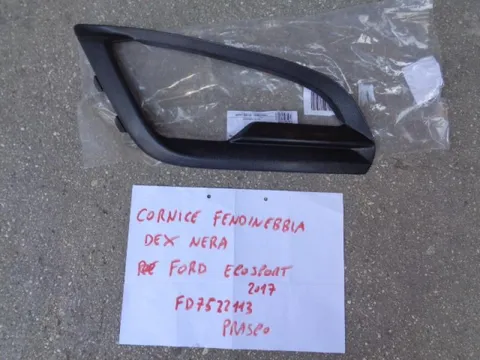 Cornice Fendinebbia Destra Nera Ford Ecosport Dal 2017
