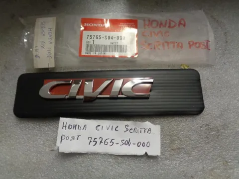 Scritta Posteriore Civic Per Honda Civic
