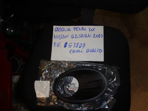 Cornice Fendinebbia Destra Nera Nissan Qashqai 2010-2013