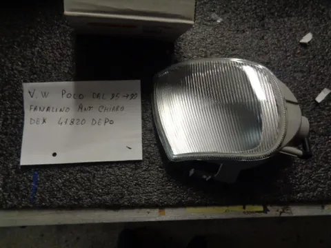 Fanalino Anteriore Destro Bianco Volkswagen Polo Terza Serie 1994-1999