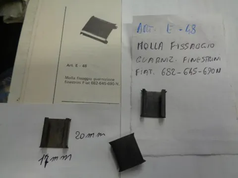 Molla Fissaggio Guarnizione Finestrini Fiat 682-645-690 N