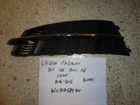 Griglia Paraurti Anteriore Sinistra Audi A6 S-Line 2014-2016