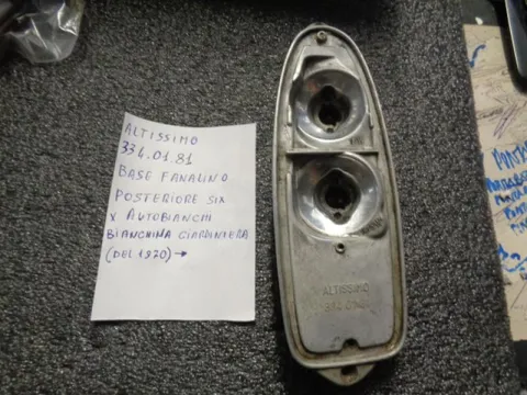 Base Fanalino Posteriore Sinistro Autobianchi Bianchina Giardiniera