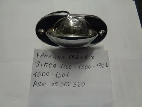 Fanalino Targa Per Simca 1100 / 1300/1301/1500/1501