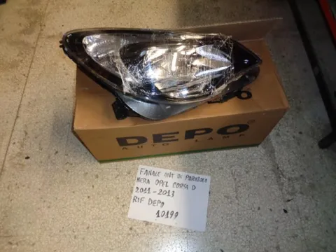 Proiettore Anteriore Destro Parabola Nera Opel Corsa D 2011-2013