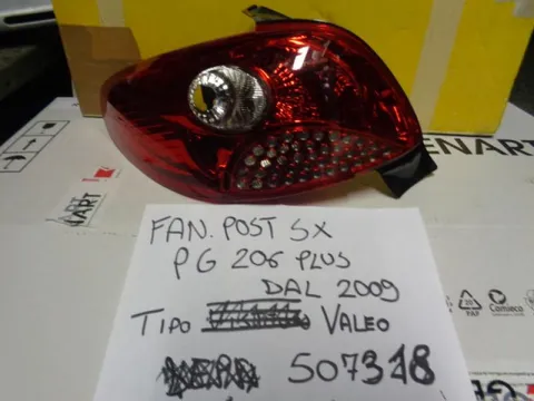 Fanale Posteriore Sinistro Peugeot 206 Plus Dal 2009