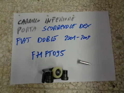 Carrello Inferiore Porta Scorrevole Destra Fiat Doblò 2000-2009