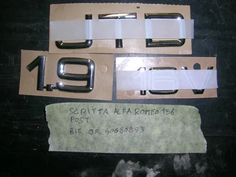 Scritta posteriore 1.9 Jtd  16V Per Alfa 156