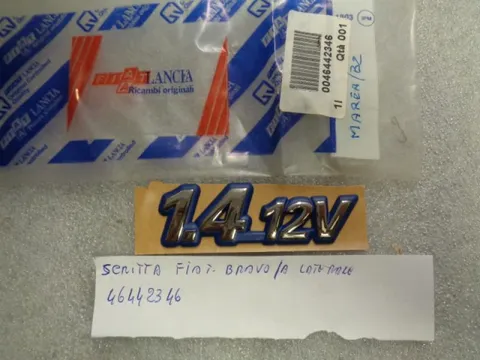 Scritta Laterale 1.4_12V Per Fiat Bravo, Brava, Marea
