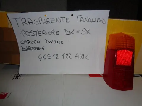 Trasparente Fanalino Posteriore Destro = Sinistro Per Citroen Dyane