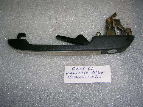 Maniglia Anteriore Destra Con Profilo Cromato Volkswagen Golf 84'