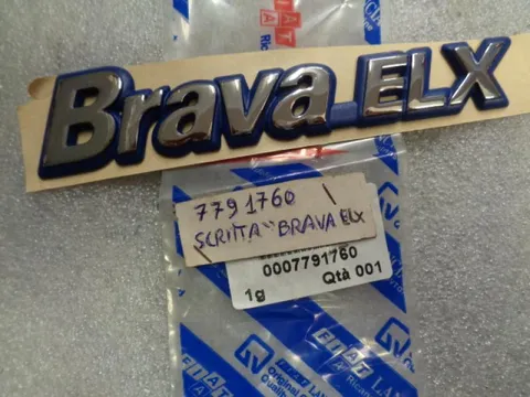 Scritta Posteriore Brava ELX