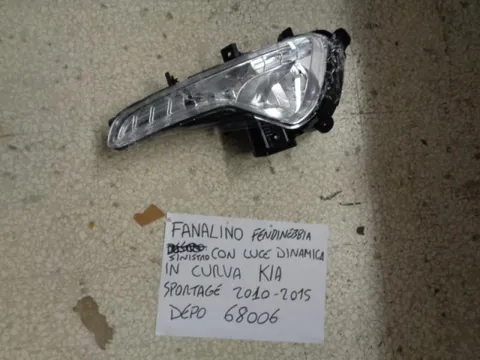 Fanalino Fendinebbia Sinistro Con Luce Dinamica In Curva Kia Sportage 2010-2015