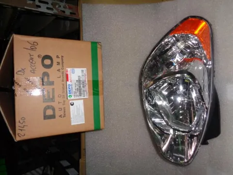 Proiettore Destro Hyundai Accent Del 2006
