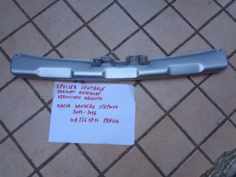 Spoiler Centrale Paraurti Anteriore Verniciato Argento  Dacia Sandero Stepwai Dal 2013 Al 2016